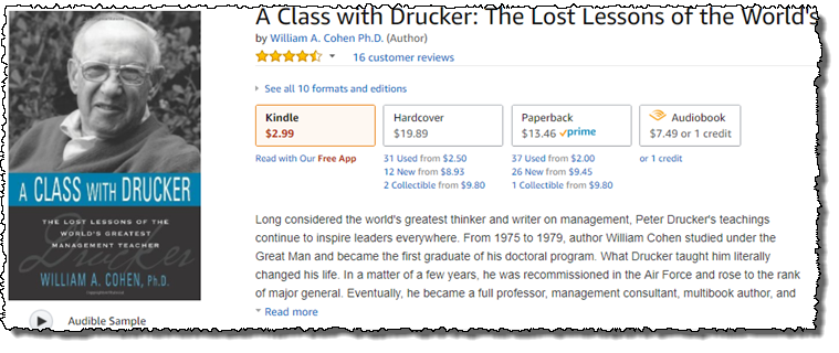 A Class With Drucker